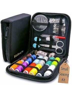 New Small Sewing Kit for Adults, Portable Needle & Thread Repair Set